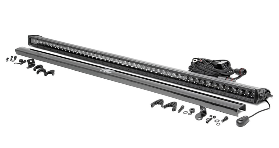 ROUGH COUNTRY 50IN BLACK SERIES SINGLE ROW LIGHT BAR