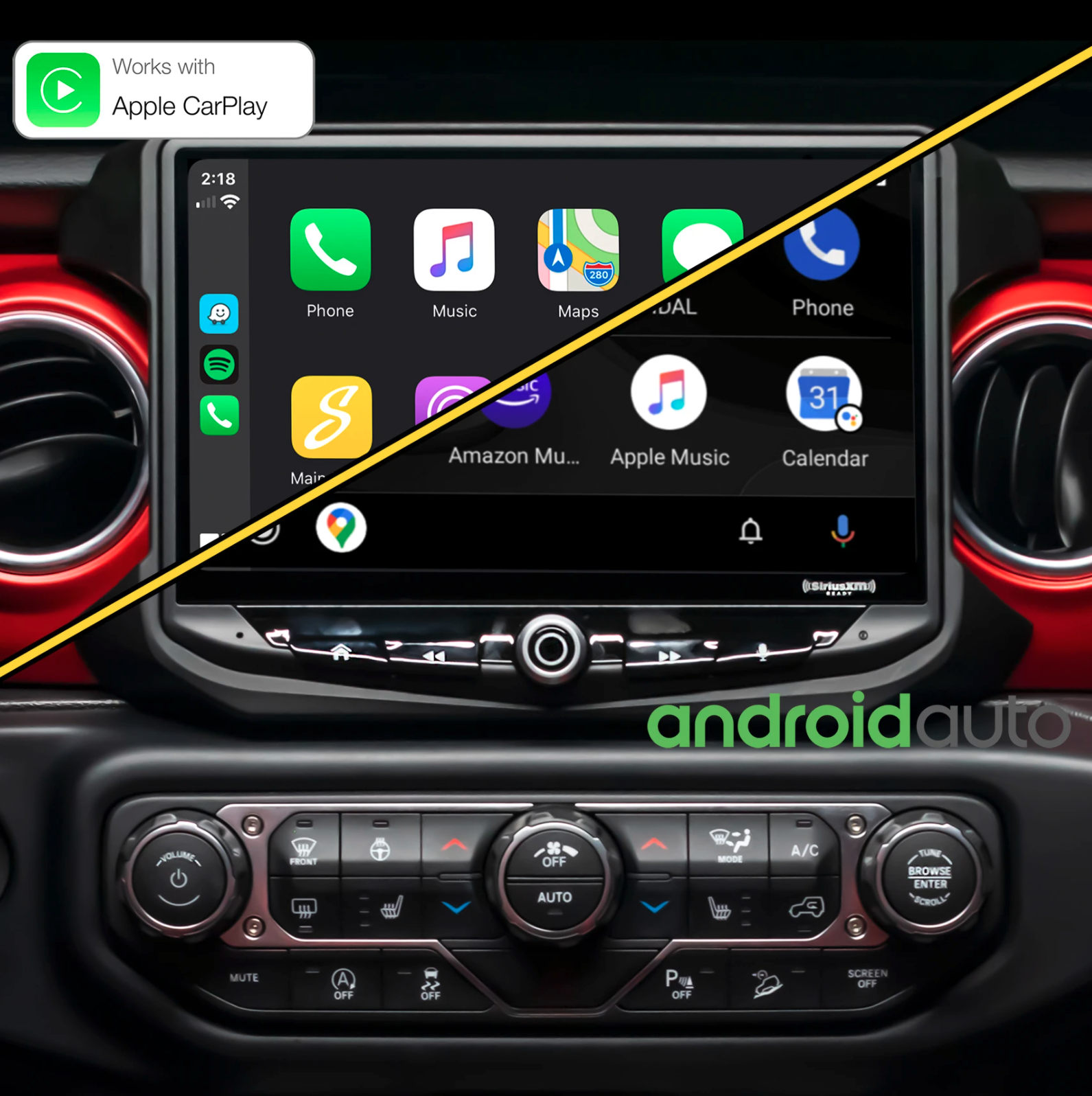 Stinger JT/JL CarPlay & Android Auto